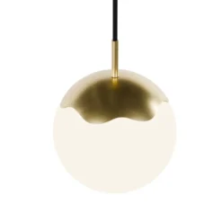 Rebello Decor Circle of life pendel, sort ledning, Ø20 cm