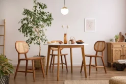 Rebello Decor Circle of life pendel, sort ledning, Ø20 cm