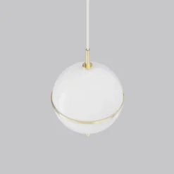 Rebello Decor Eternal Moonlight pendel, hvid, Ø22 cm