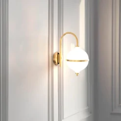 Rebello Decor Eternal Moonlight væglampe, hvid