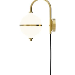 Rebello Decor Eternal Moonlight væglampe, sort