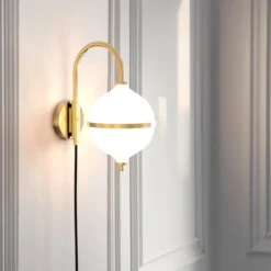 Rebello Decor Eternal Moonlight væglampe, sort