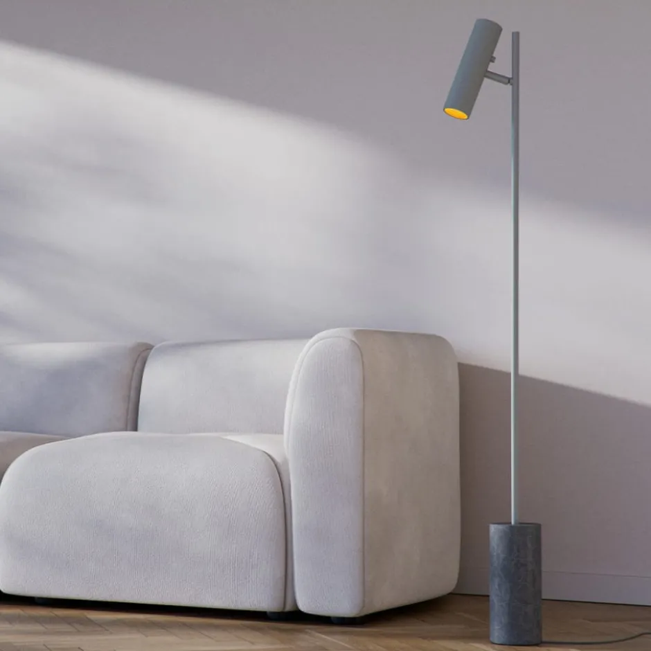 Sackit Expo gulvlampe, grå