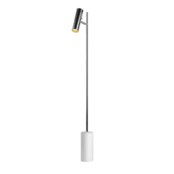 Sackit Expo gulvlampe, krom