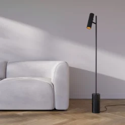 Sackit Expo gulvlampe, sort