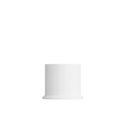 Sackit London bordlampefod, hvid, 5 cm