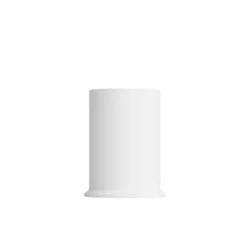 Sackit London bordlampefod, hvid, 8 cm