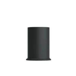 Sackit London bordlampefod, sort, 8 cm
