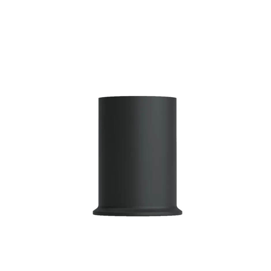 Sackit London bordlampefod, sort, 8 cm