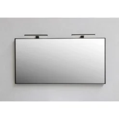 Sanibell Basicline spejllampe, sort
