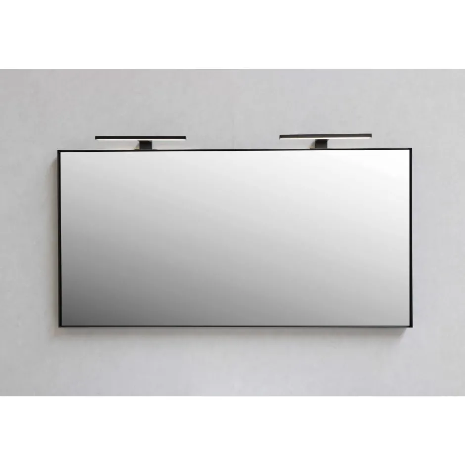Sanibell Basicline spejllampe, sort
