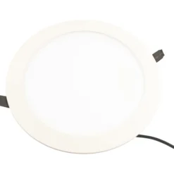 Scan Products Alisia Elite indbygningsspot, mat hvid, 3000K, Ø22,5 cm