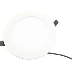 Scan Products Alisia Elite indbygningsspot, mat hvid, 4000K, Ø12 cm