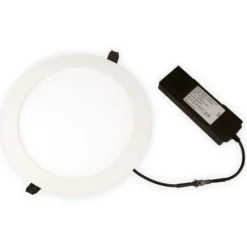 Scan Products Alisia Elite indbygningsspot, mat hvid, 4000K, Ø22,5 cm