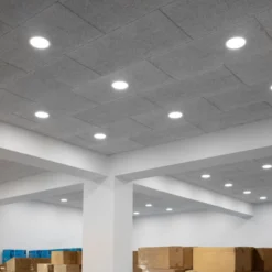 Scan Products Alisia Elite indbygningsspot, mat hvid, 4000K, Ø22,5 cm