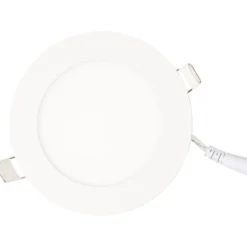 Scan Products Alisia indbygningsspot, mat hvid, Ø12 cm