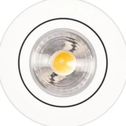 Scan Products Claudia 2.0 indbygningsspot, 2700K, mat hvid