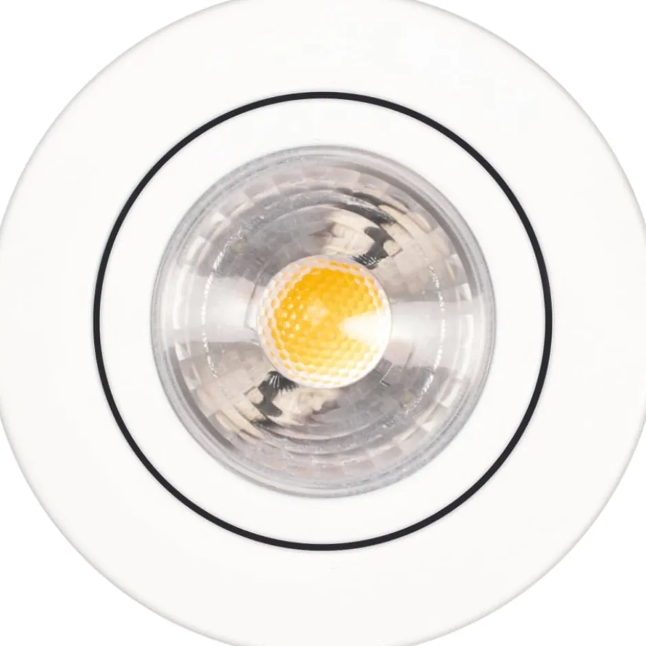 Scan Products Claudia 2.0 indbygningsspot, 3000K, mat hvid