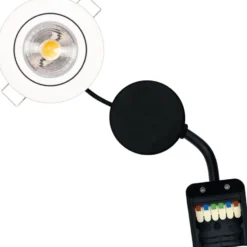 Scan Products Claudia 2.0 indbygningsspot, 3000K, mat hvid