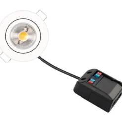 Scan Products Claudia Loop indbygningsspot, 4000K, mat hvid