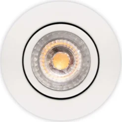 Scan Products Luna Low Profile 2.0 indbygningsspot, 2700K, mat hvid