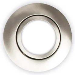 Scan Products Luna Low Profile frontring, rund, børstet aluminium