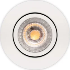 Scan Products Luna Low Profile indbygningsspot, mat hvid, 3000K, 6 st