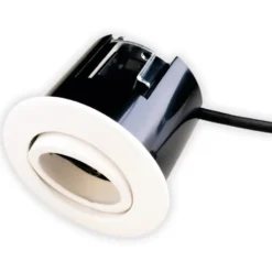 Scan Products Luna Quick Install 2.0 indbygningsspot, GU10, mat hvid, 10 stk