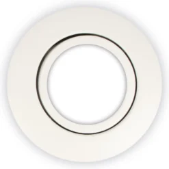 Scan Products Luna Quick Install frontring, rund, hvid