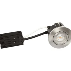 Scan Products Luna Quick Install indbygningsspot, 4000K, børstet aluminium, 10-pak