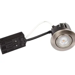 Scan Products Luna Quick Install udendørs indbygningsspot, 4000K, børstet stål