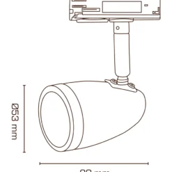 Scan Products Mita 1F skinnespot, sort