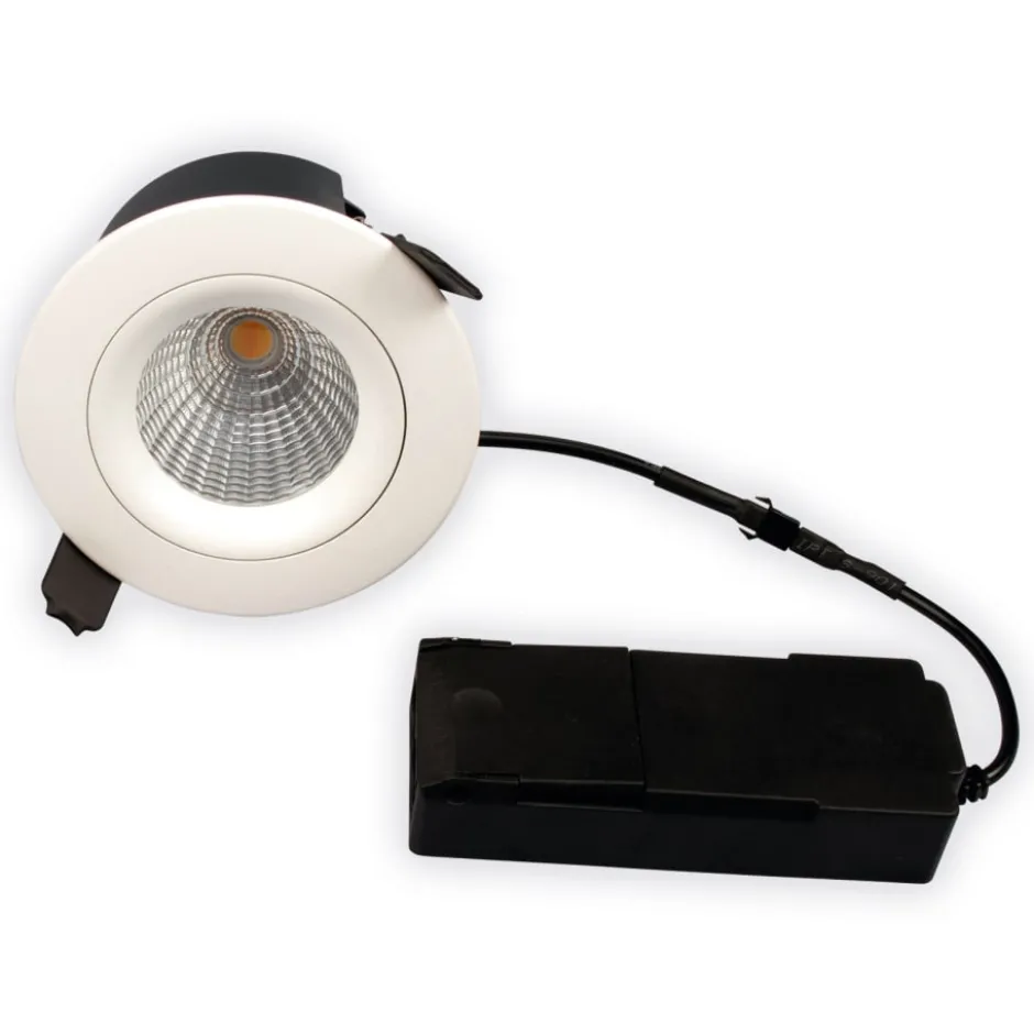 Scan Products Sabina Dim to Warm indbygningsspot, mat hvid
