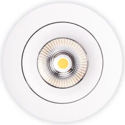Scan Products Sabina Low Profile indbygningsspot, mat hvid, 4000K