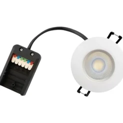 Scan Products Sabina Low Profile indbygningsspot, mat hvid, 6 stk