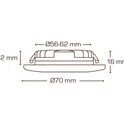 Scan Products Silvia møbelspot, 2700K, sort