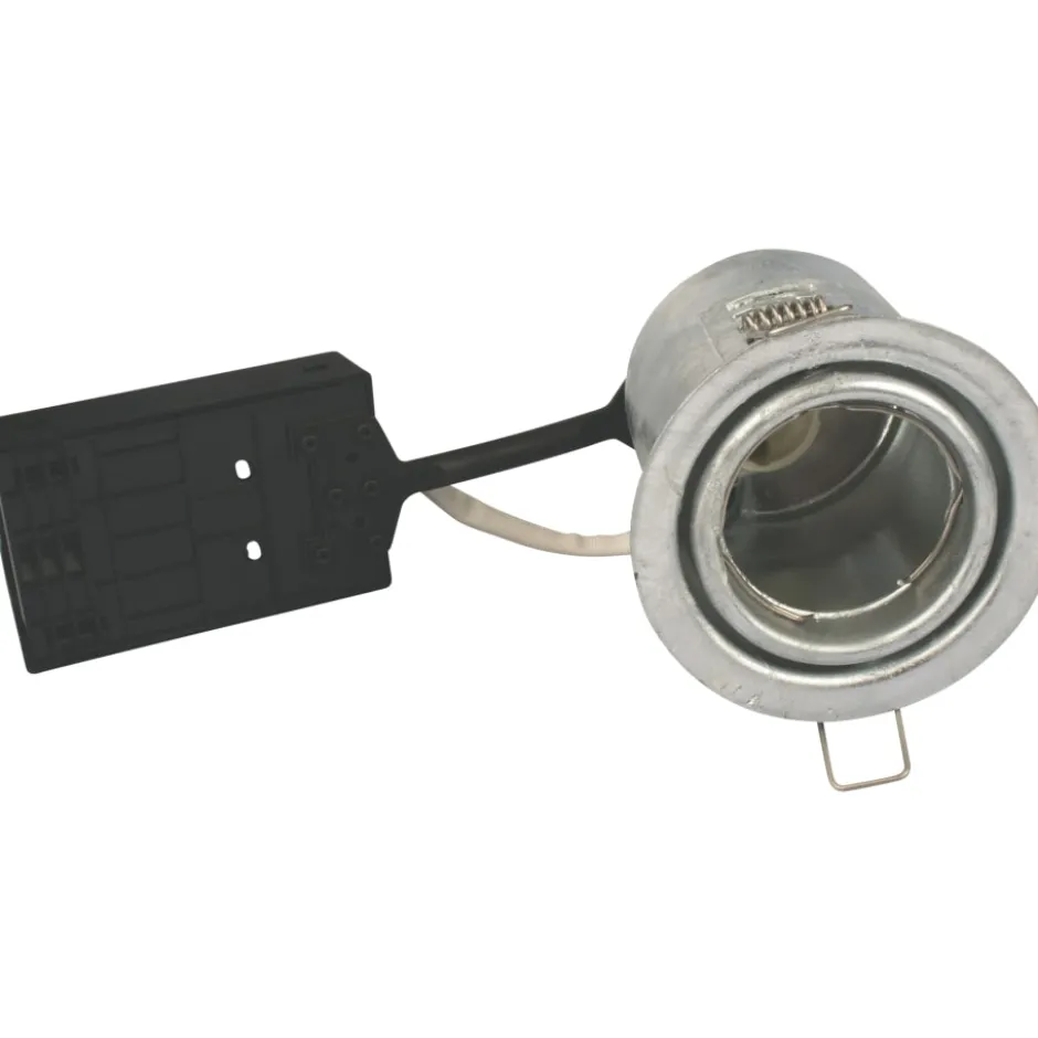 Scan Products Zeta indbygningsspot, GU10, galvaniseret stål