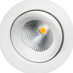 SG Junistar Lux Isosafe indbygningsspot, hvid