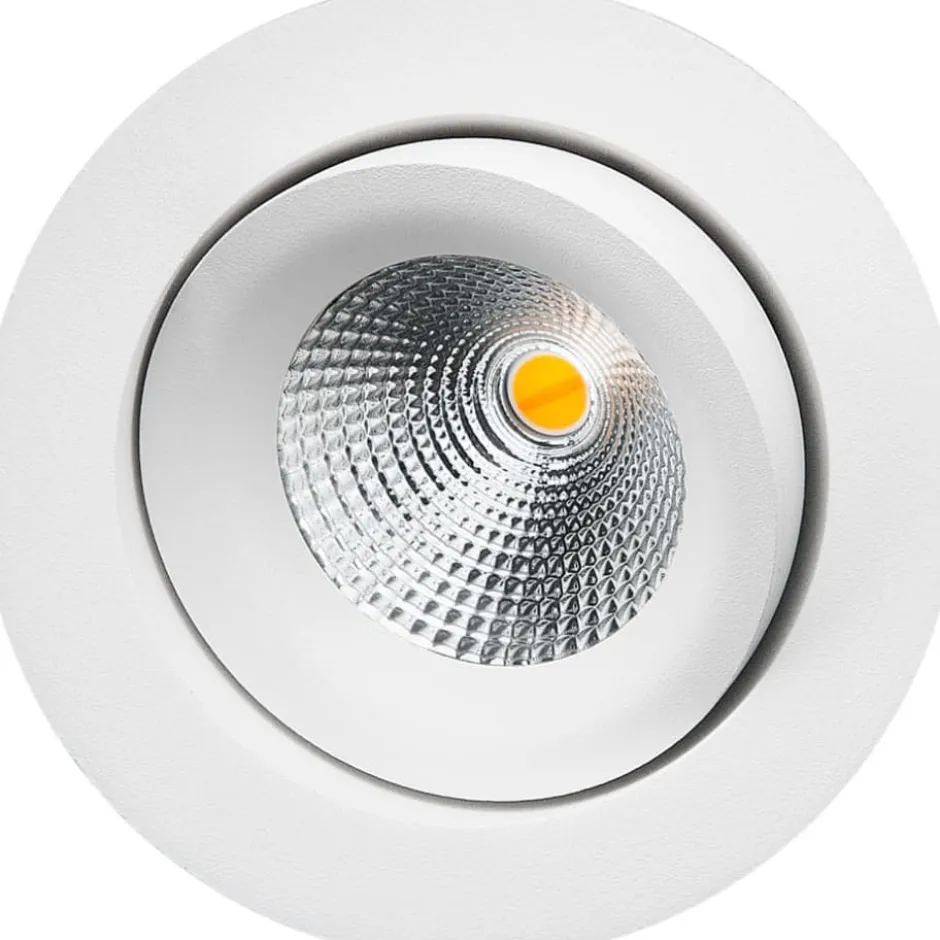 SG Junistar Lux Isosafe indbygningsspot, hvid