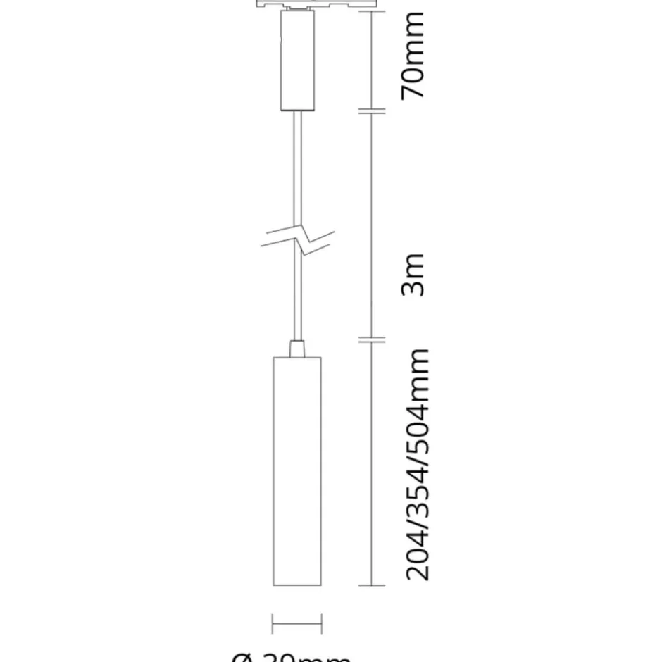 SG Zip Tube Micro reflektor, hvid