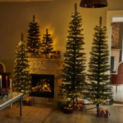 Sirius Alvin kunstigt juletræ med lys, 210 cm