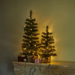 Sirius Alvin kunstigt juletræ med lys, 90 cm