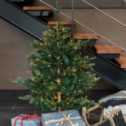 Sirius Axel kunstigt juletræ med lys, 120 cm