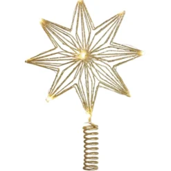 Sirius Chloe topstjerne med lys, guld