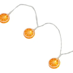 Sirius Lulu lyskæde, 1,35 meter, appelsiner
