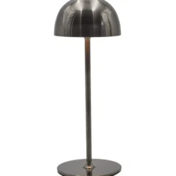 Sirius Mini Tim genopladelig bordlampe, sort nikkel