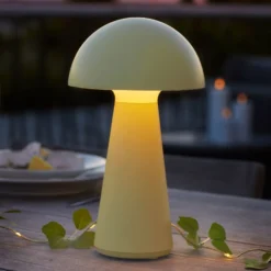 Sirius Sam genopladelig bordlampe, gul