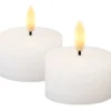 Sirius Sille LED fyrfadslys, batteri, hvid