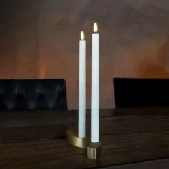 Sirius Sille LED kronelys, genopladelig