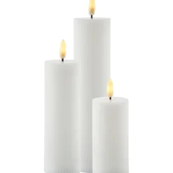 Sirius Smilla LED bloklys, genopladelig, hvid